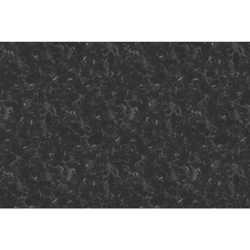 Столешница DELINIA Кунгур - элегантный черный мрамор с прожилками 80×120 см 85361390 STLM-0062197 - Вид №3