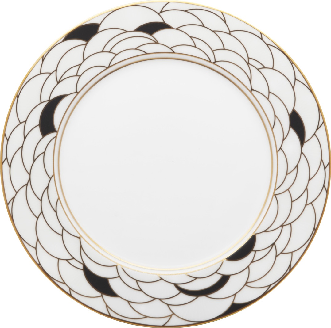 10639661 Haviland Тарелка закусочная Haviland "Ар-деко" 22см Фарфор 