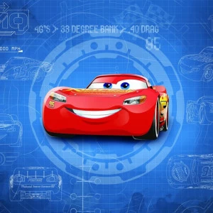 8-488-Cars3-Blueprint Фотообои Komar Disney 3.68х2.54 м