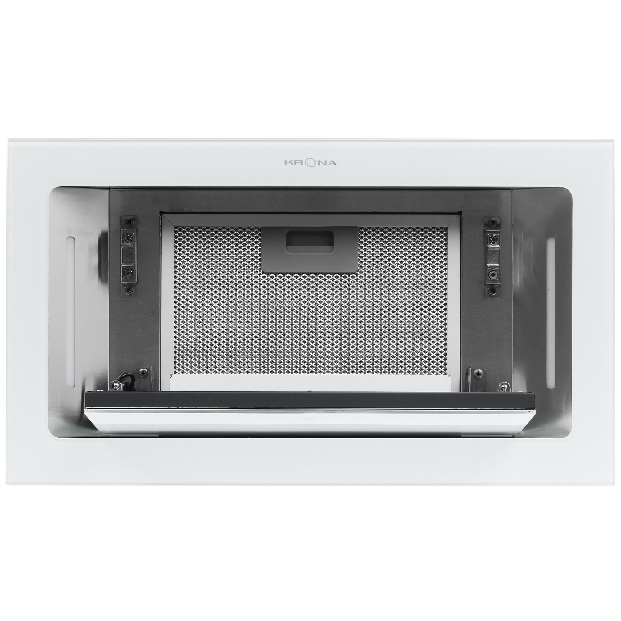 8195574 Вытяжка полновстраиваемая KRONA SELINA 600 GLASS S белый/белый STDN-0117371 - Вид №7
