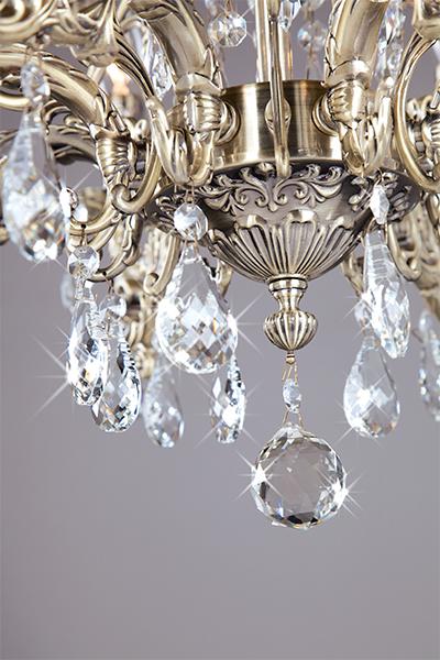 Подвесная люстра Bogates 212/8 Strotskis BOGATES ДИЗАЙНЕРСКИЕ 185801 Бронза  - Вид №1