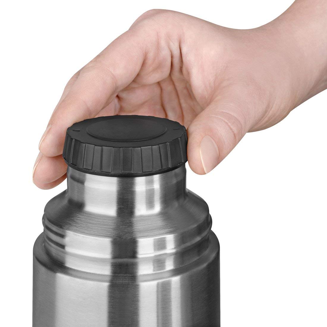 Термос из нержавеющей стали синий 0,5 л Captain EMSA ДИЗАЙНЕРСКИЕ 00-3951798 Хром  - Вид №5