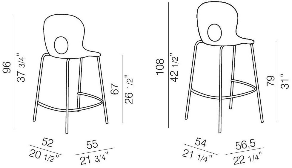 REXITE Штабелируемый стул Olivia sun-id-1411876 - Вид №2