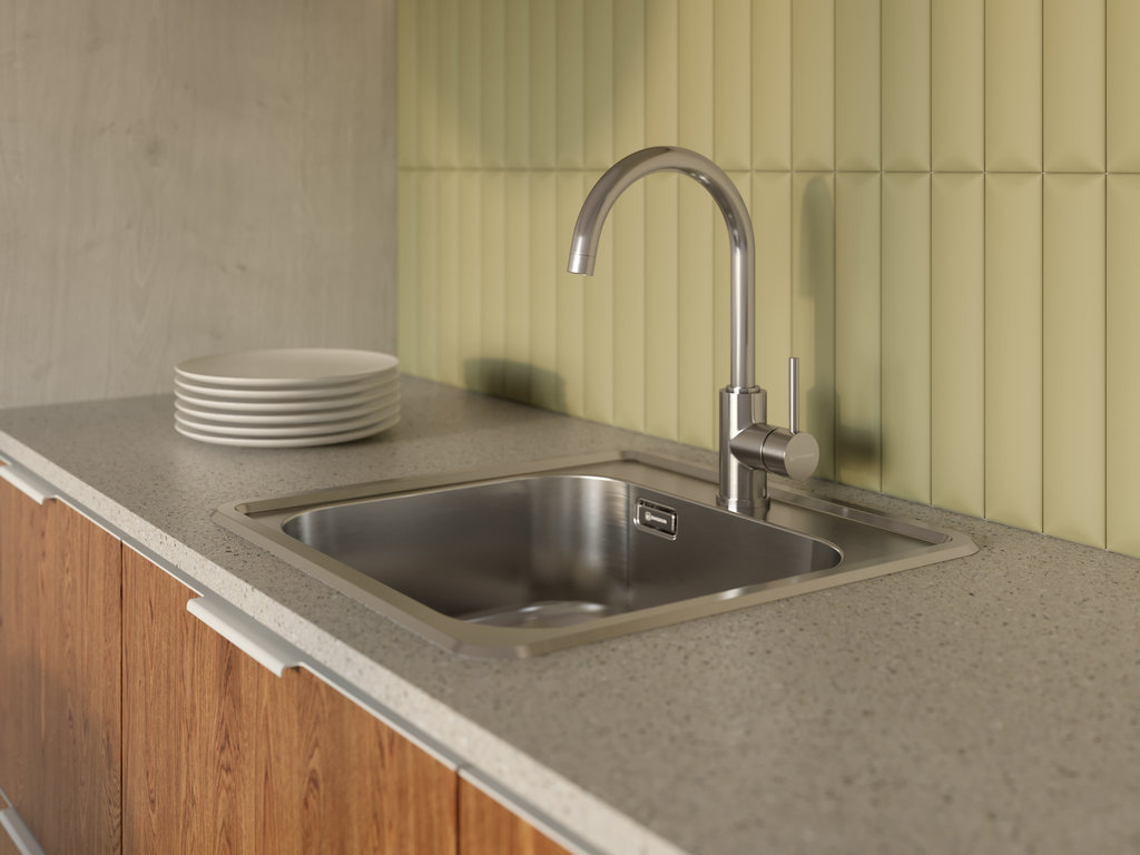 Кухонная мойка Notoro 48 SI Matt OMOIKIRI 4997437 - Вид №3