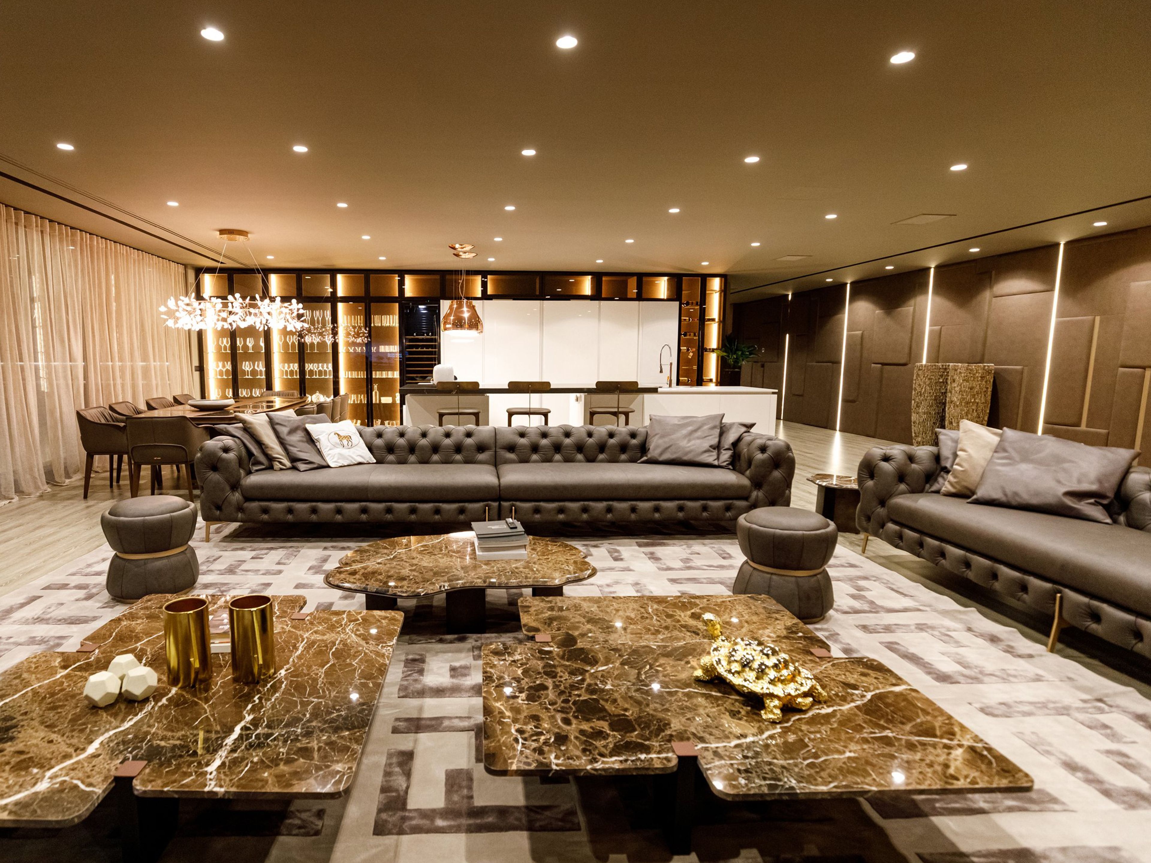 Капитонный диван ABLE Belladonna ARCH-00054313 - Вид №5