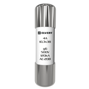91120781 Плавкий предохранитель FС03 4A 10.3x38 gG 20 шт. STLM-0492443 ELVERT
