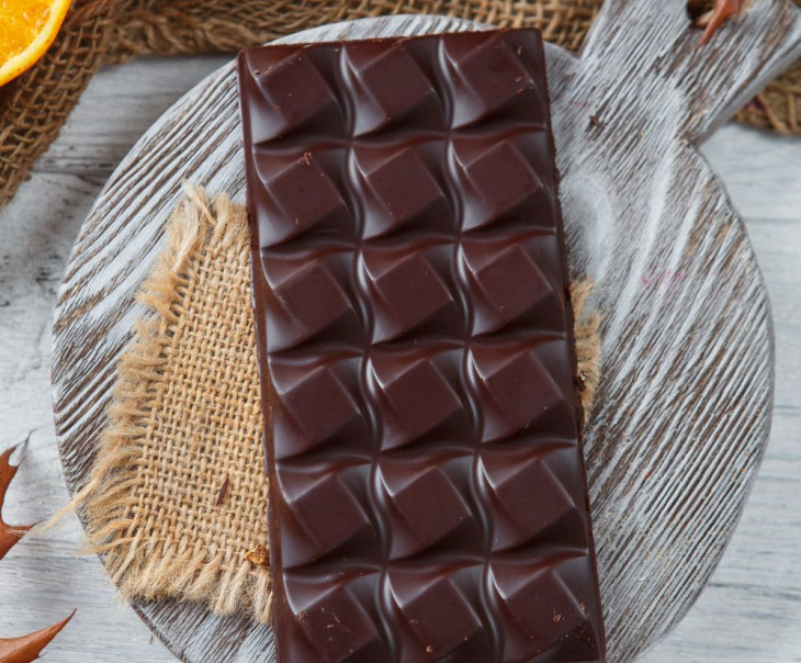 3819 Шоколад ремесленный горький 70% с апельсином Вкусляндия  - Вид №3