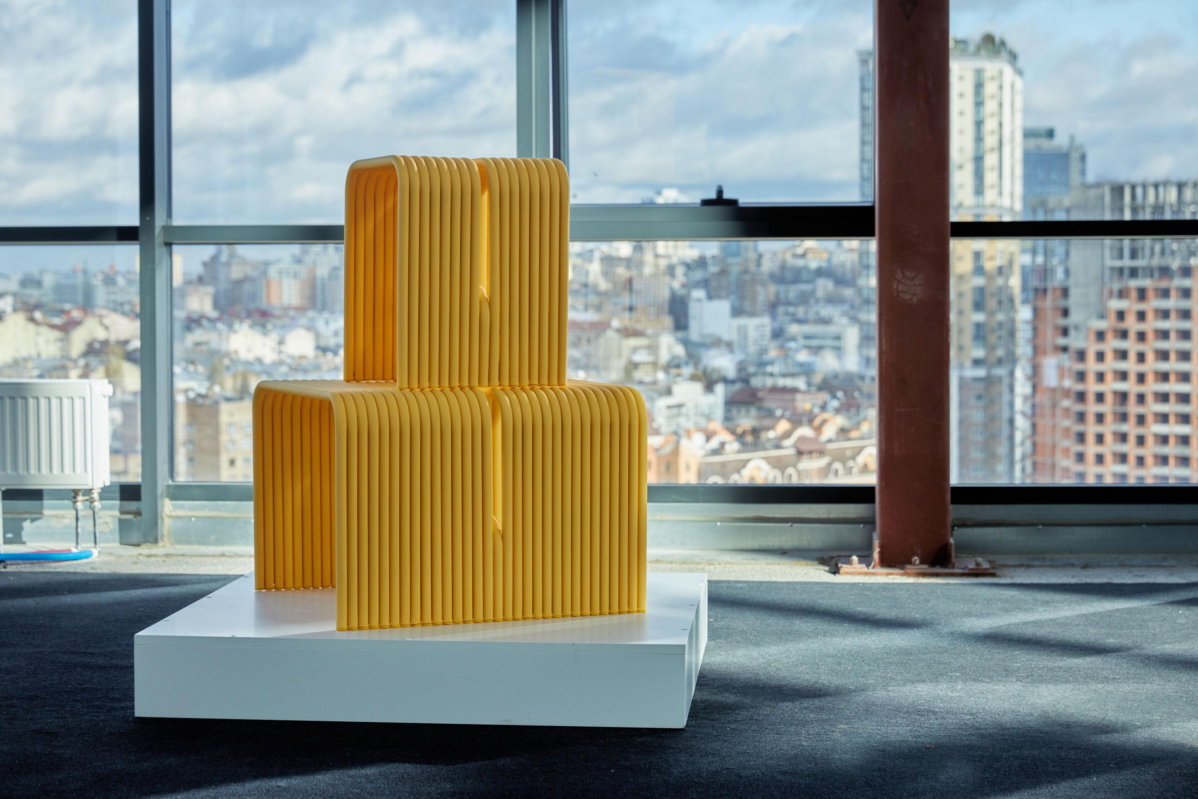 Алюминиевый квадратный садовый столик с порошковым покрытием Joyf TUbe ARCH-00145850 - Вид №3