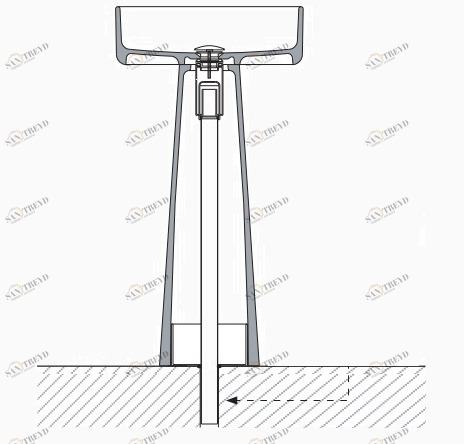 MET0475S Сифон для раковины цвет хром Santreyd 