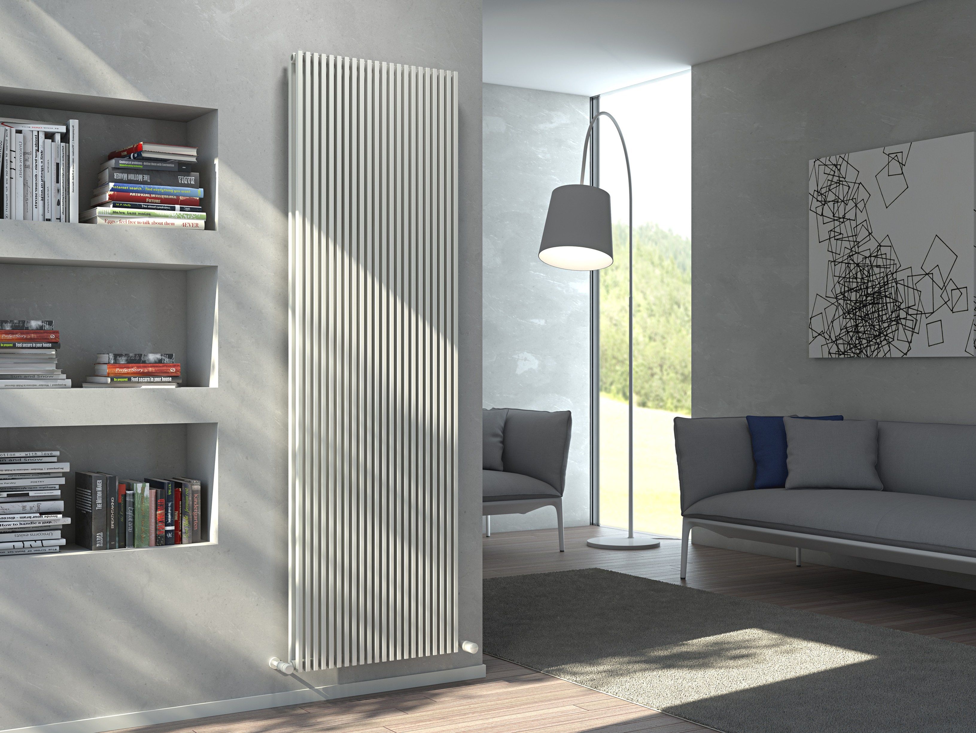 Вертикальный настенный полотенцесушитель Cordivari Karin ARCH-00106239