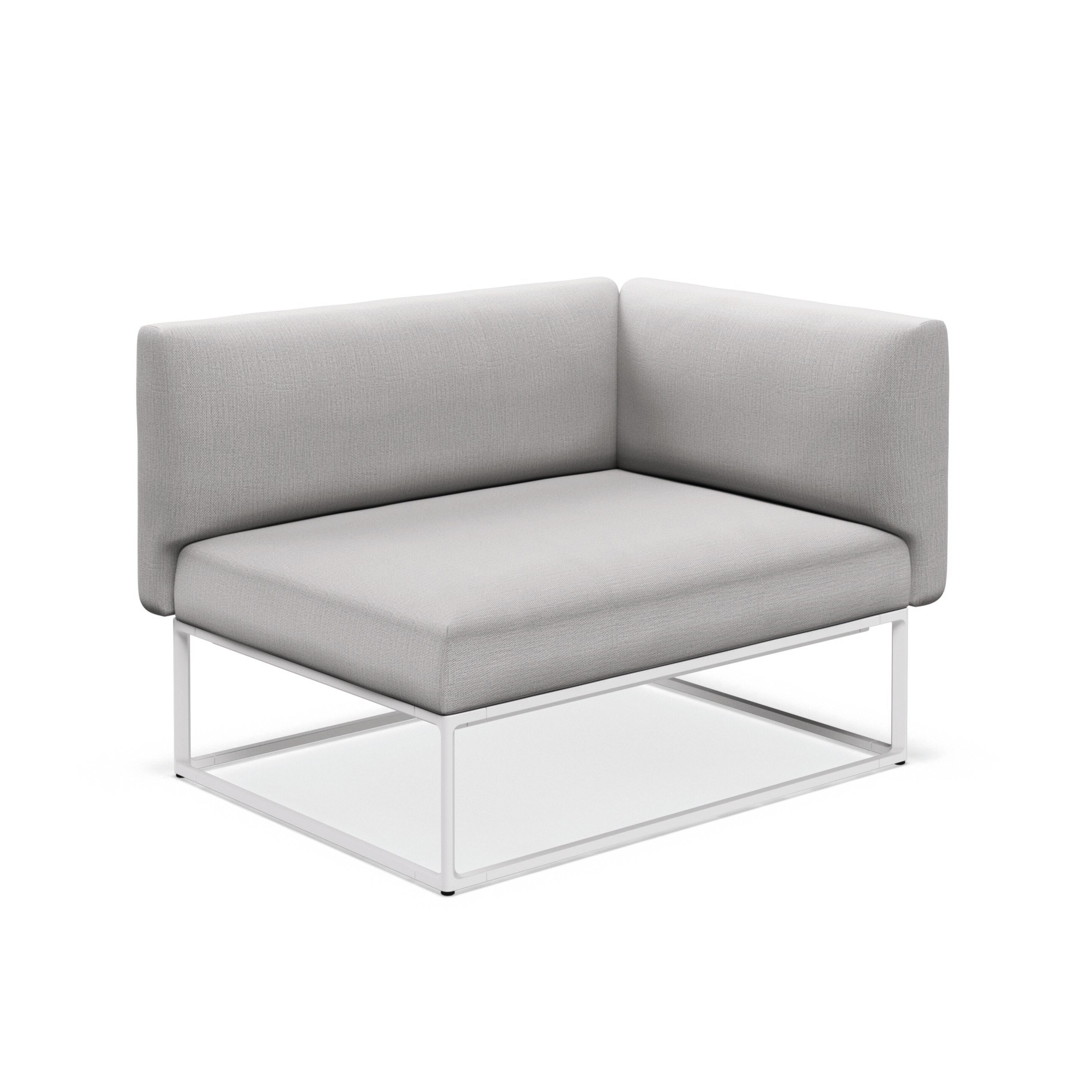 Угловое садовое кресло из ткани Gloster Майя ARCH-00051219 - Вид №15