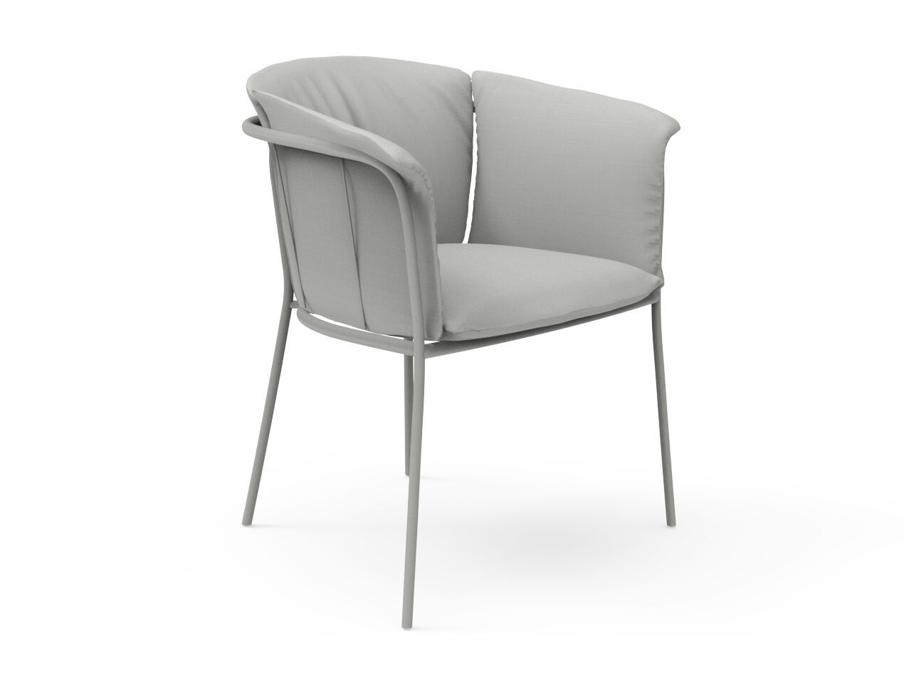 Мягкий тканевый стул с подлокотниками Rever Liberty ARCH-00045172