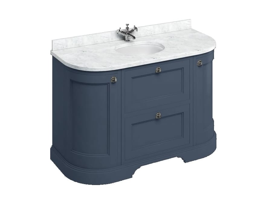 Напольный шкаф для умывальника из МДФ с ящиками Burlington MINERVA ARCH-00000701 - Вид №5