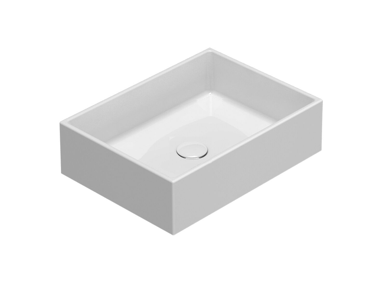 Керамическая раковина с одной столешницей Ceramica Globo классика ARCH-00034013