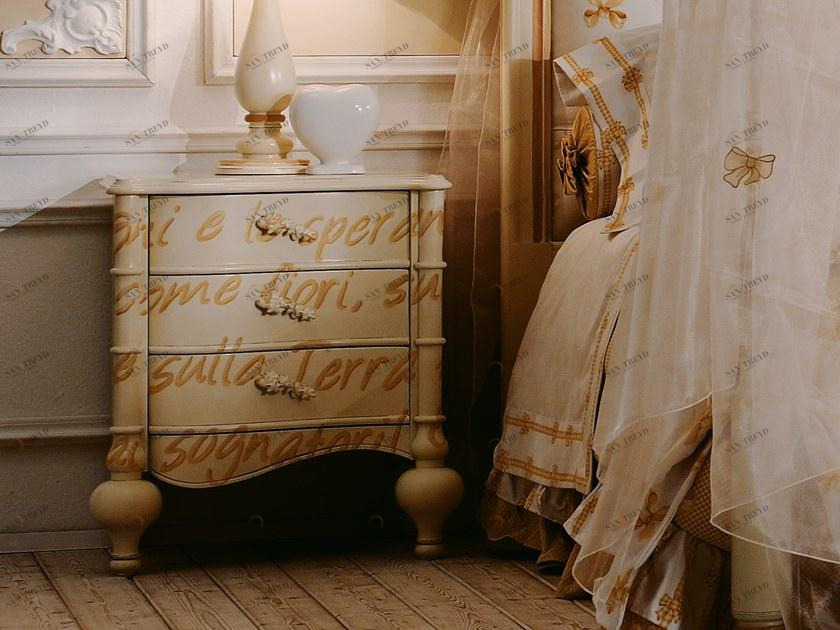 VOLPI Прикроватная тумба с ящиками Sogni & amore 2619