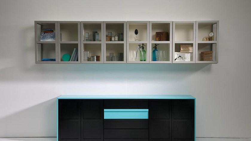 IFT Лакированный подвесной модульный книжный шкаф Book sun-id-1423648 - Вид №5