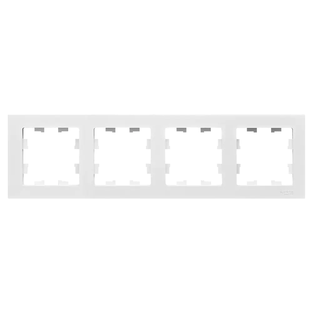 ATLASDESIGN БЕЛ РАМКА 4-АЯ SE ATN000104 SYSTEME ELECTRIC STLM-2207410
