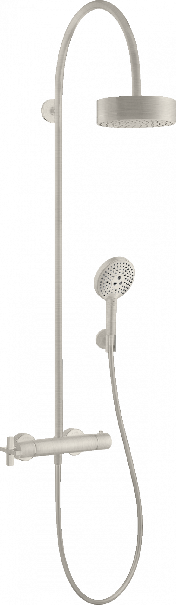 39670800 Showerpipe с термостатом и верхним душем 180 1jet AXOR CITTERIO