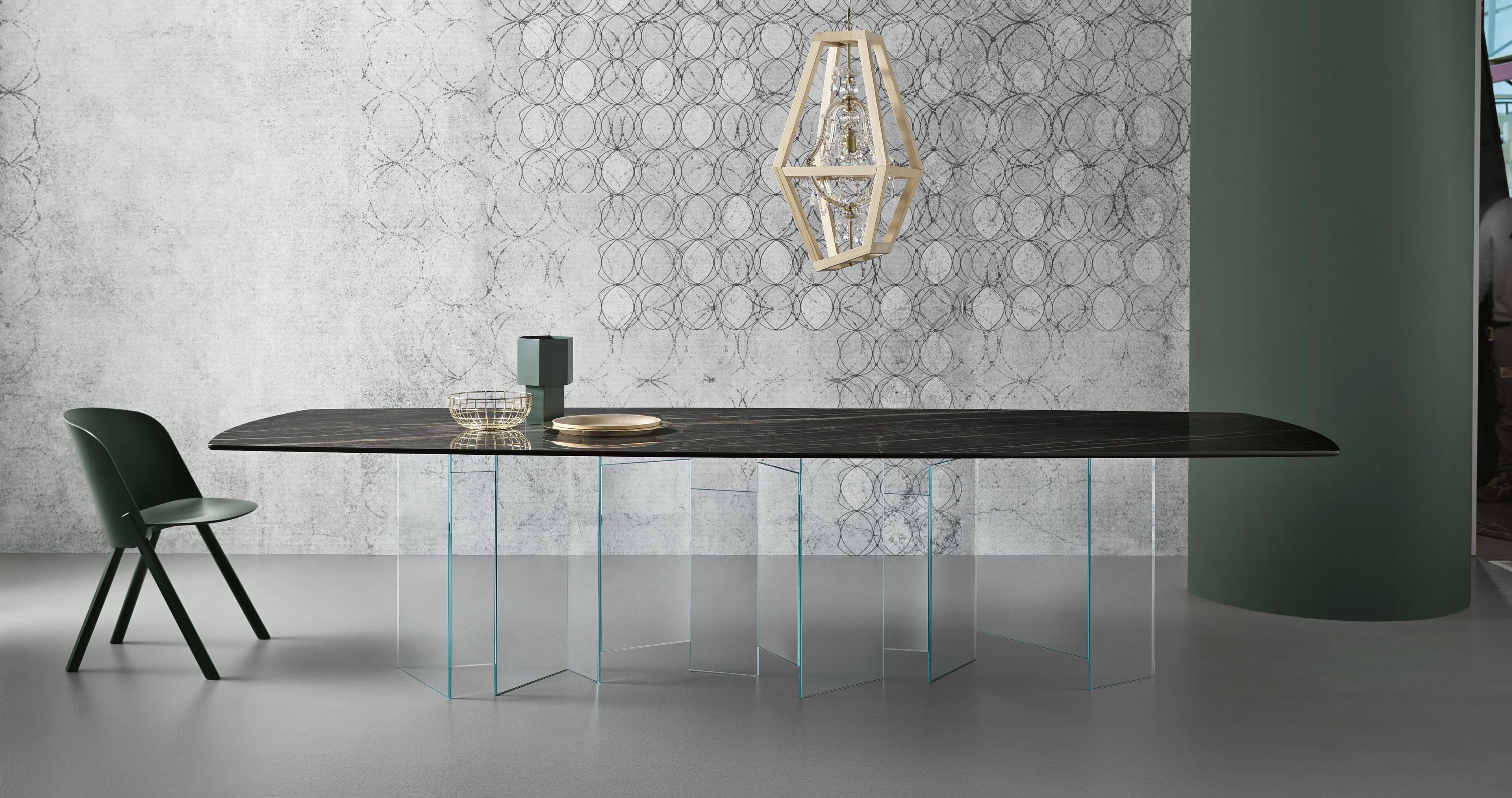 Прямоугольный обеденный стол со скошенными углами Tonelli Design ARCH-00023616 - Вид №2