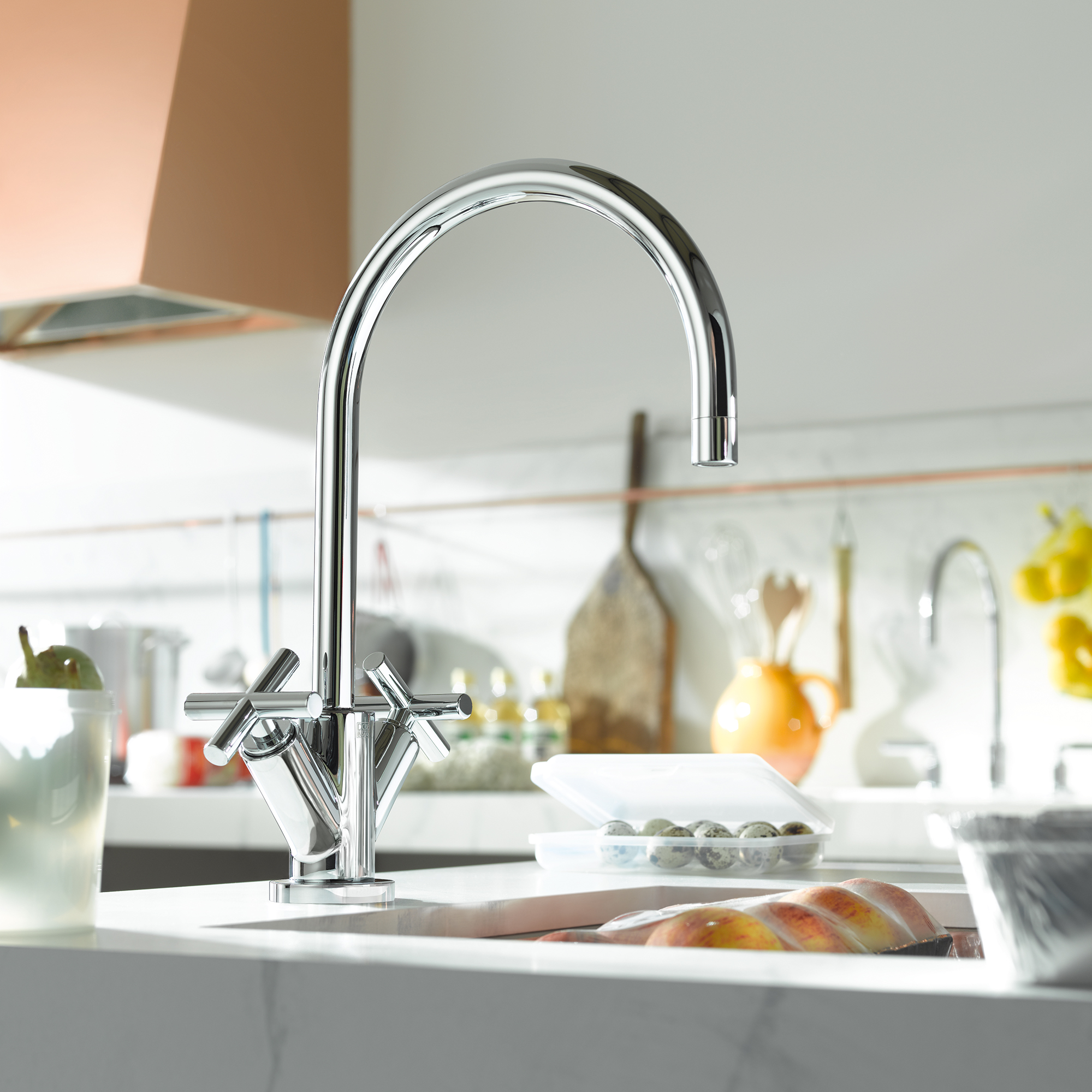 TARA Смеситель на одно отверстие - Темный хром DornBracht 22815892-19 - Вид №2