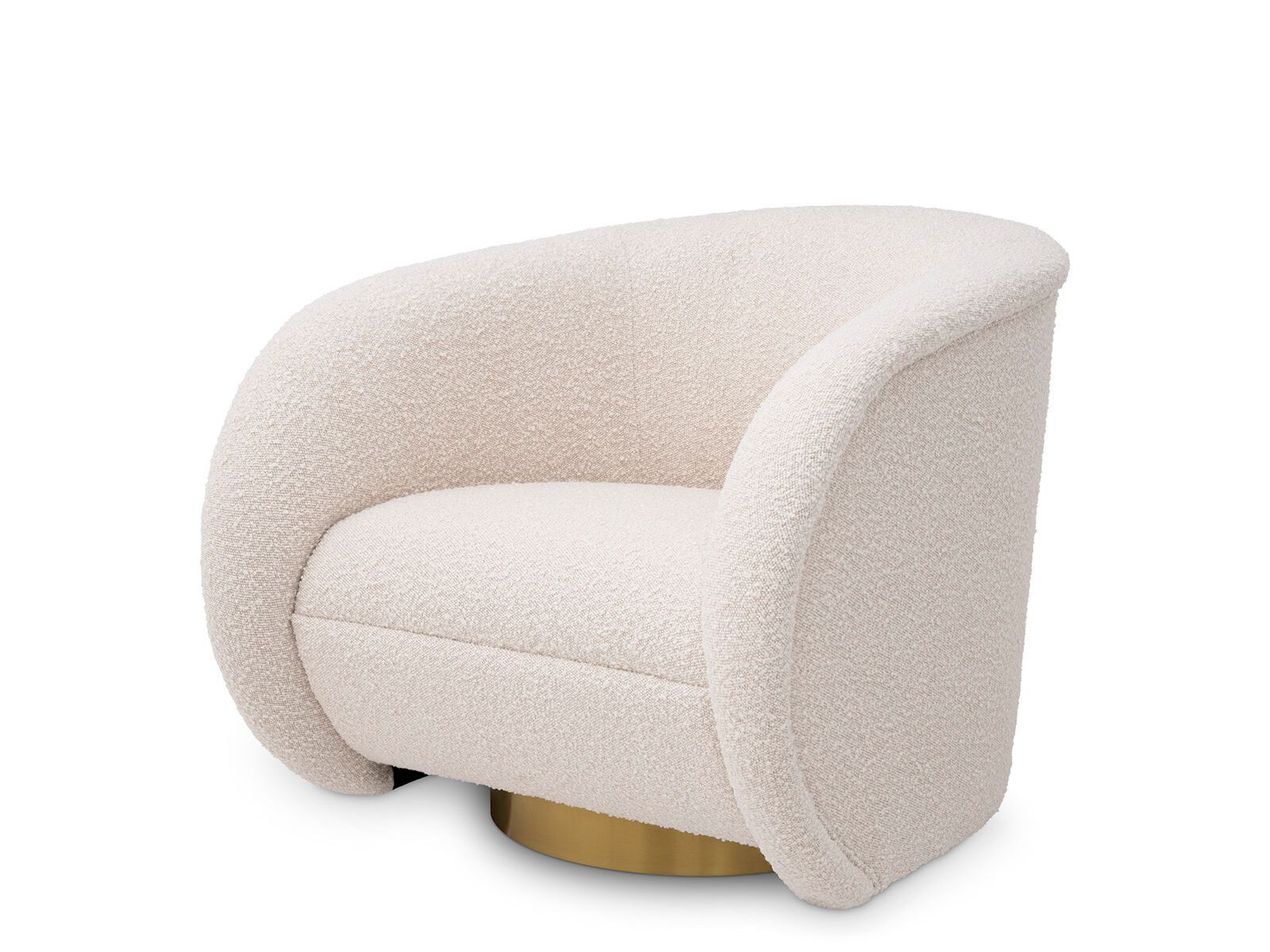 Вращающееся кресло из искусственного меха Eichholtz CRISTO ARCH-00098917