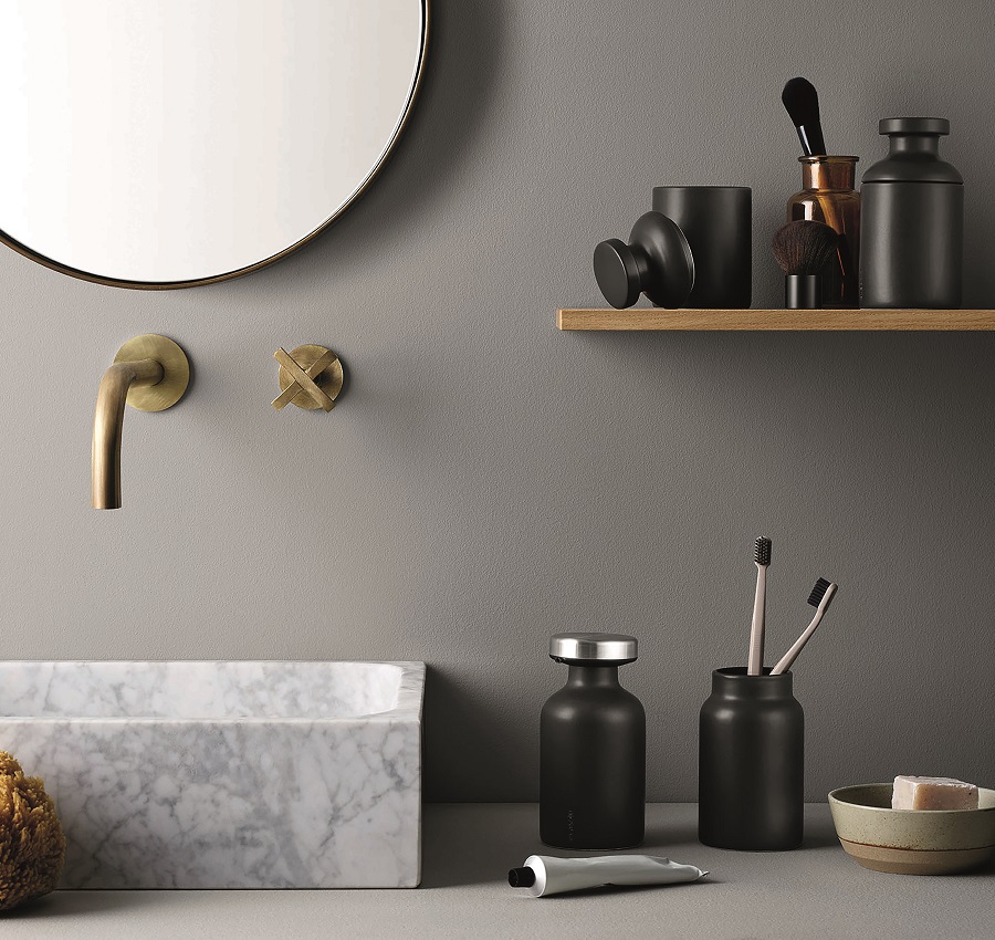 Емкость для ванной с крышкой, 15 см EVA SOLO  253643 Черный  - Вид №1