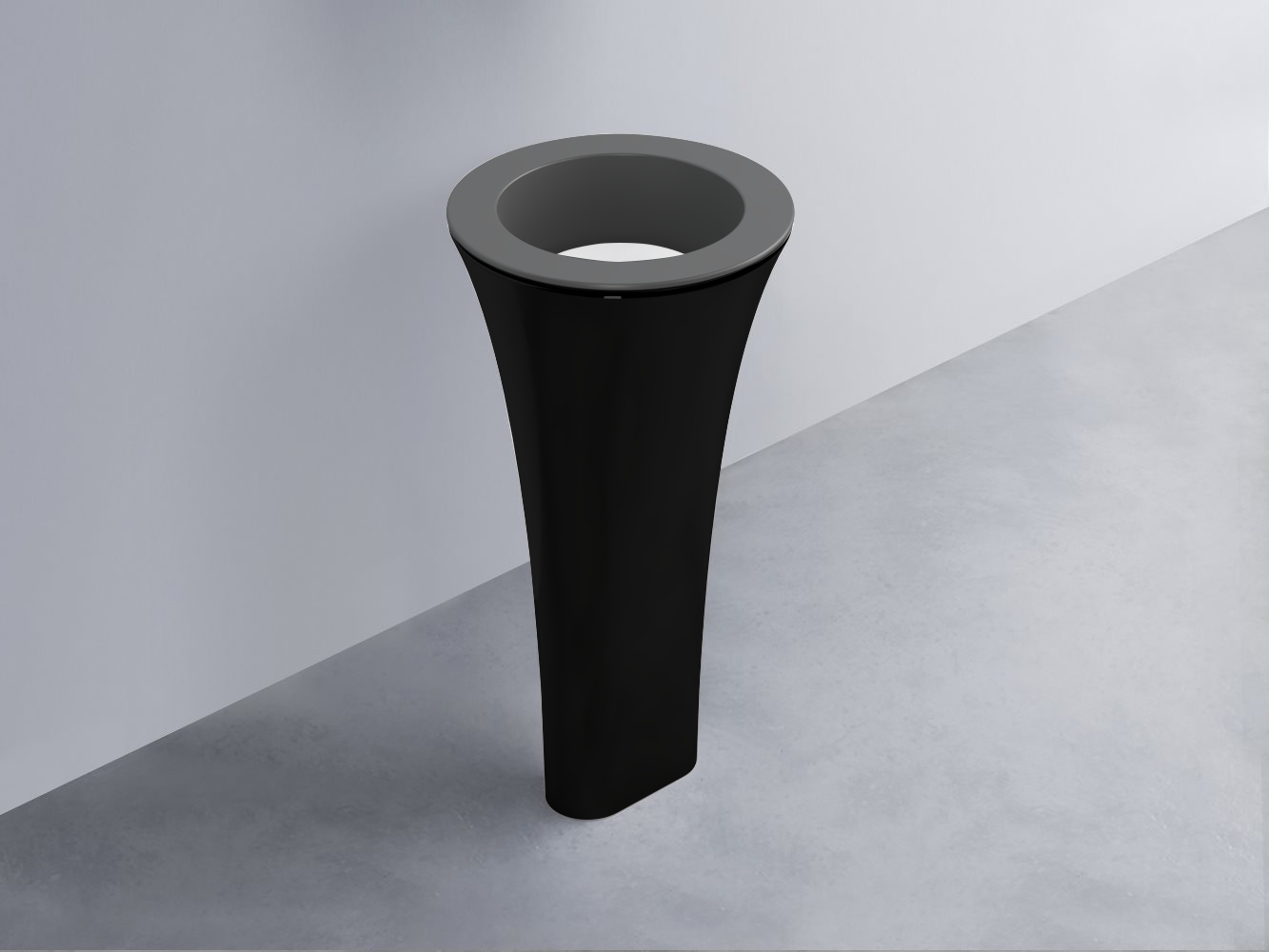 AMLA45-CM+AMPILT-BL+AMCOLT-N Раковина Amedeo Tondo отдельностоящая cielo Enjoy + Amedeo Ceramica Cielo