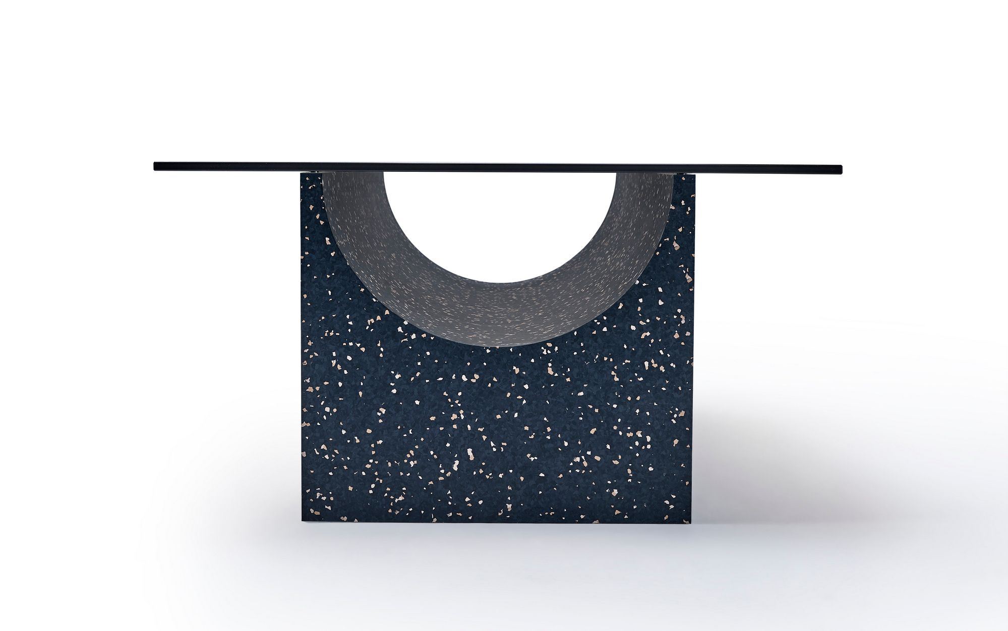 Прямоугольный журнальный столик с основанием IQ Surface Glass Top SANCAL Vestige ARCH-00046484 - Вид №2