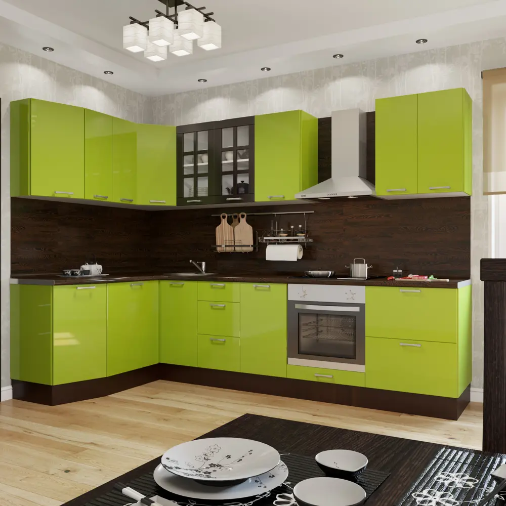 Дверь для ящика под духовку Delinia «Васаби» 60x10 см, пластик, цвет зелёный STLM-2121262 - Вид №2