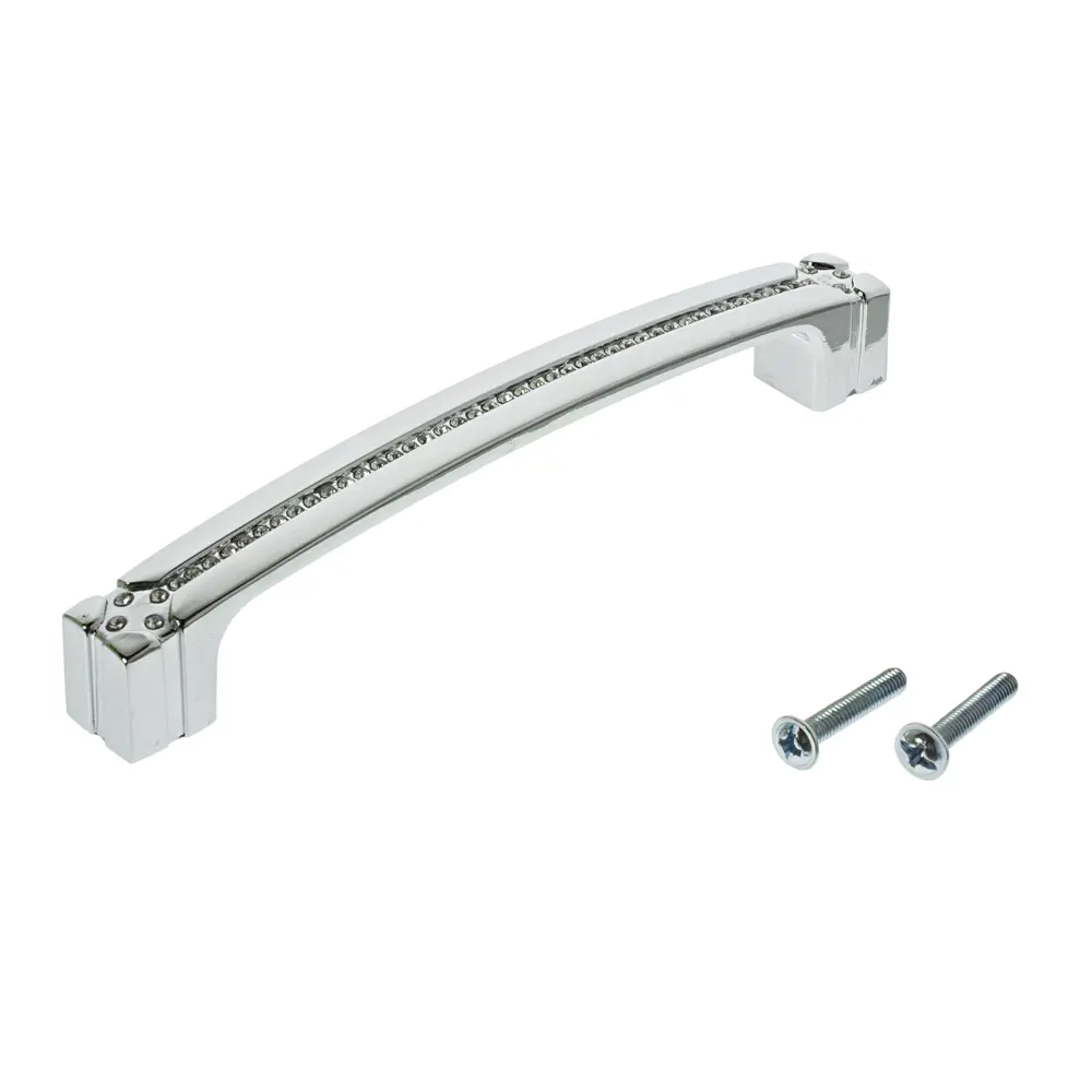 Мебельная ручка-скоба Kerron CRL18 128 мм глянцевый хром 14255792 STLM-2026096  - Вид №1