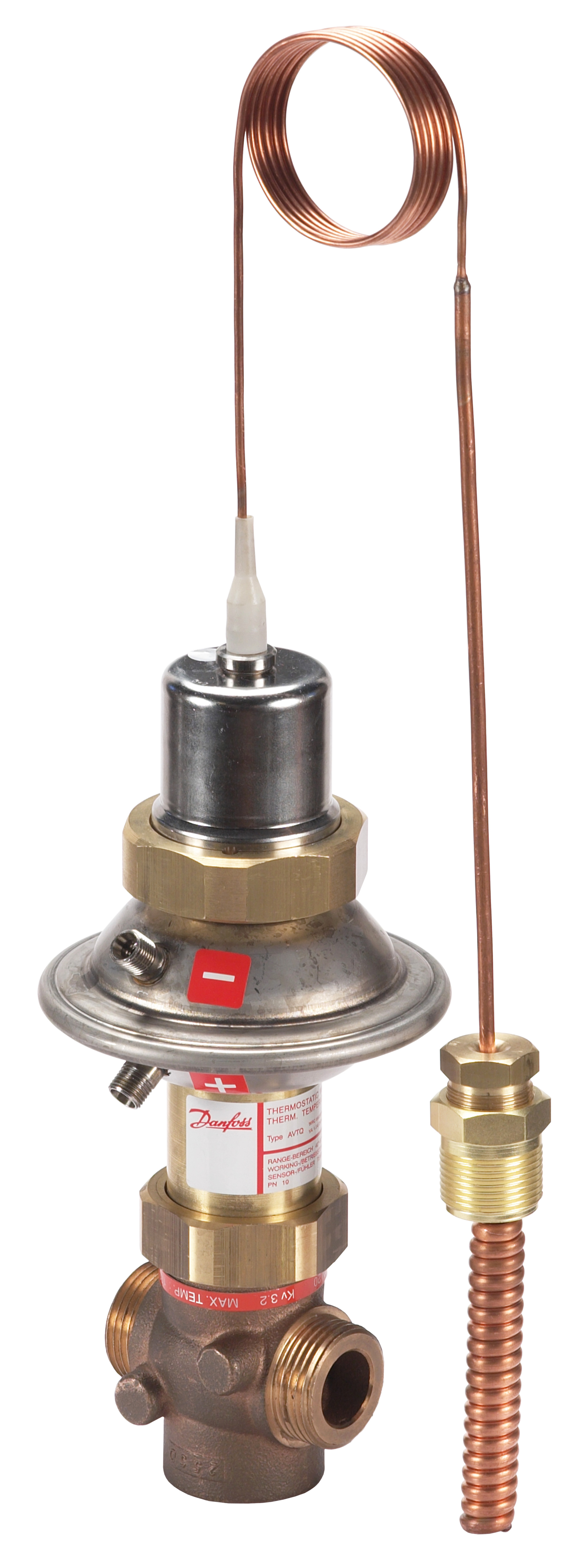 Danfoss Регулятор температуры AVTQ Р-р темп.AVTQ PN16 15/1,640C/резьб./обр. 003L7015  - Вид №10