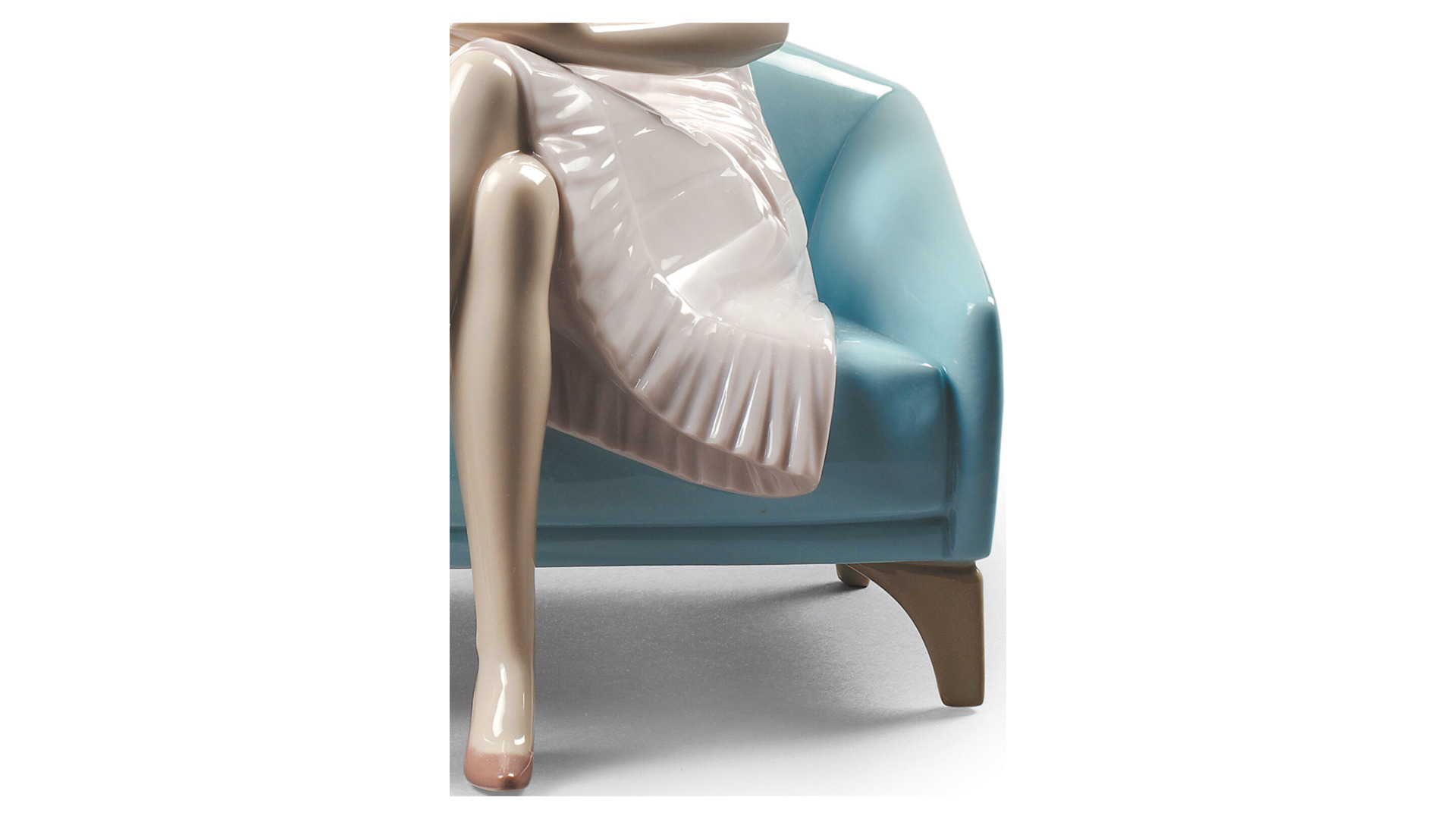 10669118 LLADRO Фигурка Lladro "Почитаем?" 21х23см Фарфор Lladró  - Вид №4