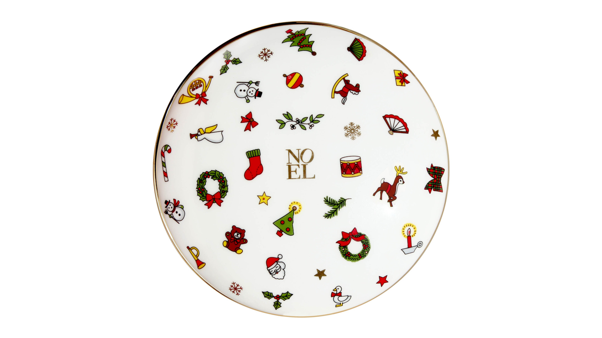 10668241 Taitu Сахарница Taitu "Новый год" 250мл Фарфор  - Вид №1