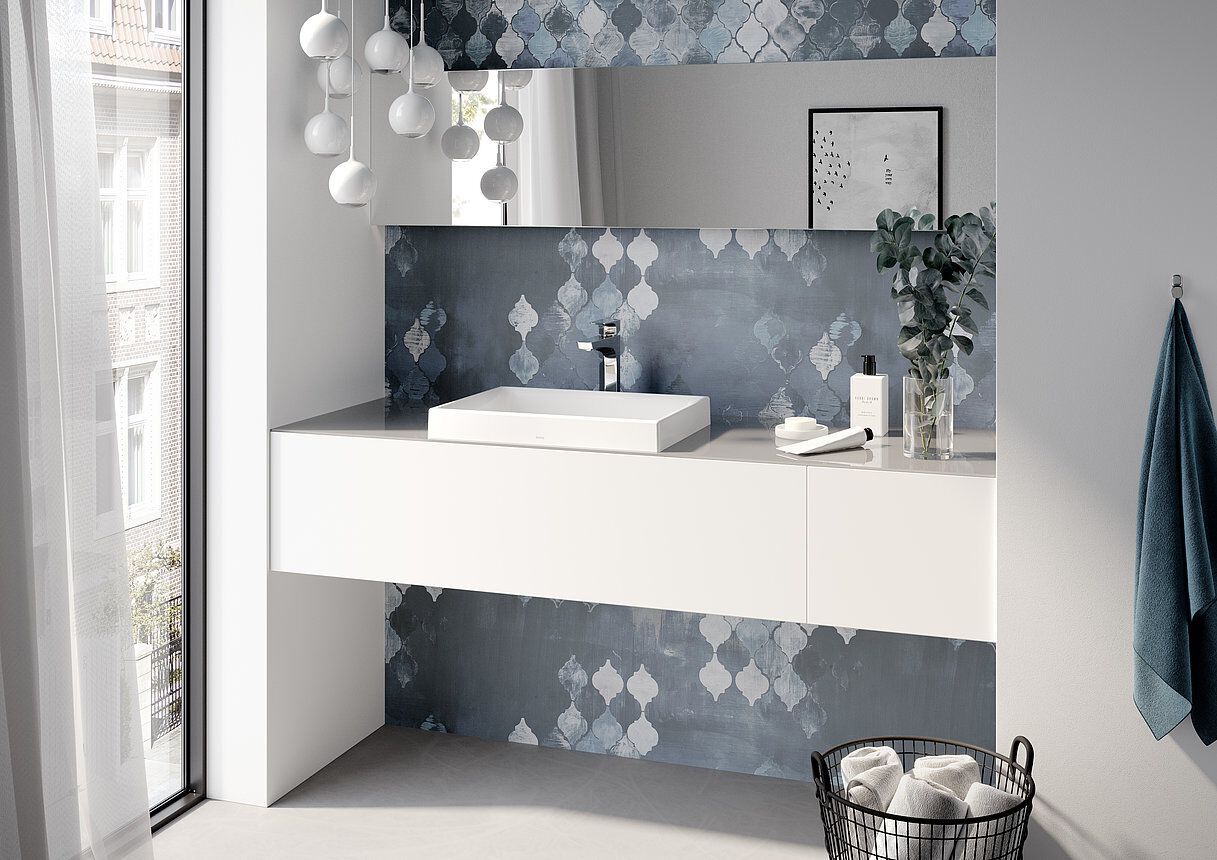 Керамическая прямоугольная раковина с полукругом TOTO CS ARCH-00088779 - Вид №1