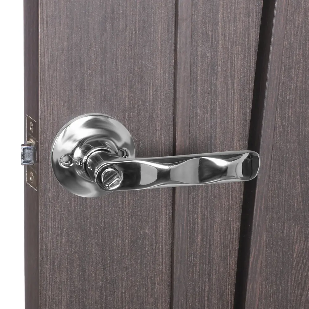 Ручка-защелка 624/ BL Cp-ET с ключом цвет хром FUARO STLM-2208347 - Вид №4