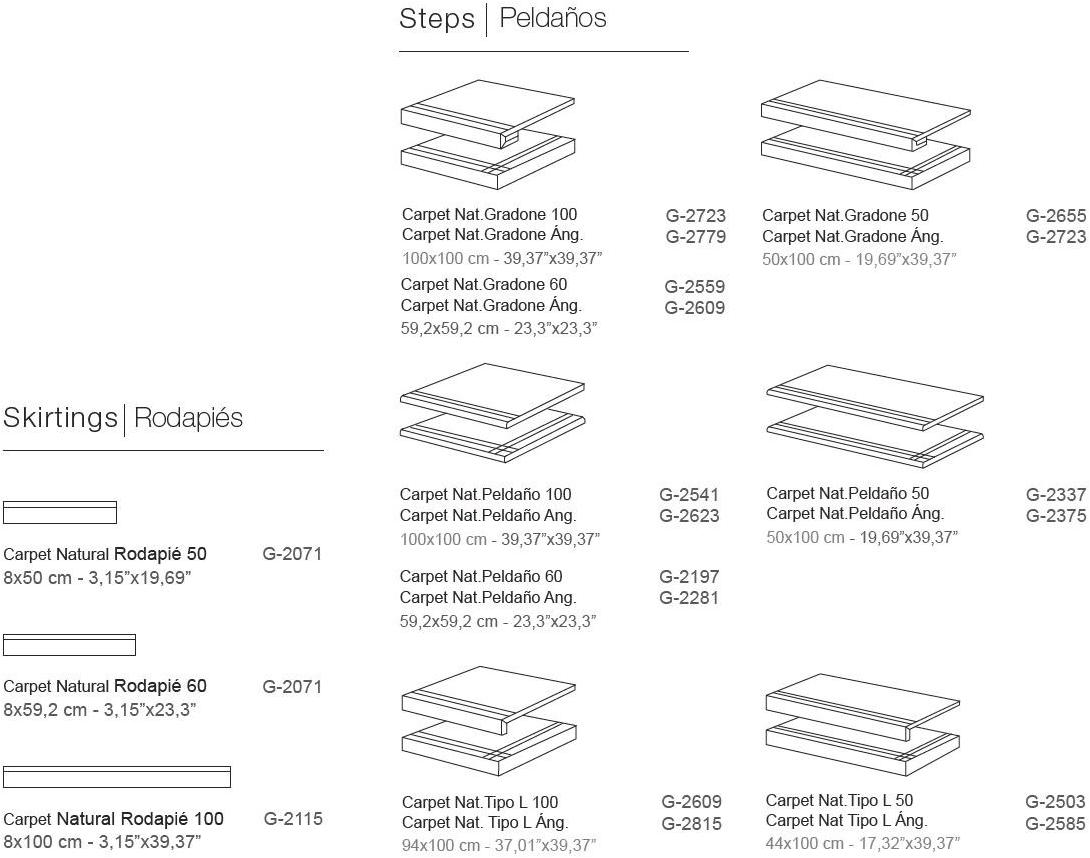 Aparici Настенная / напольная плитка из керамогранита с эффектом ткани Carpet sun-id-1495417 - Вид №18