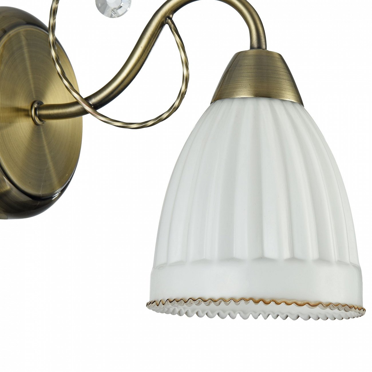 Бра настенное бронзовое Letizia FR2757-WL-01-BZ FREYA CLASSIC 00-3957478 Бронза - Вид №7