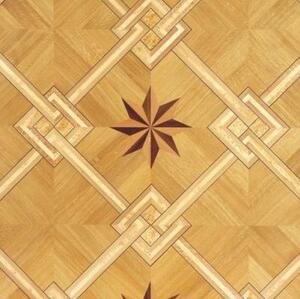 Художественный паркет Da Vinci Щитовой 26-183 Дуб (Гладкая) 500х500 мм.