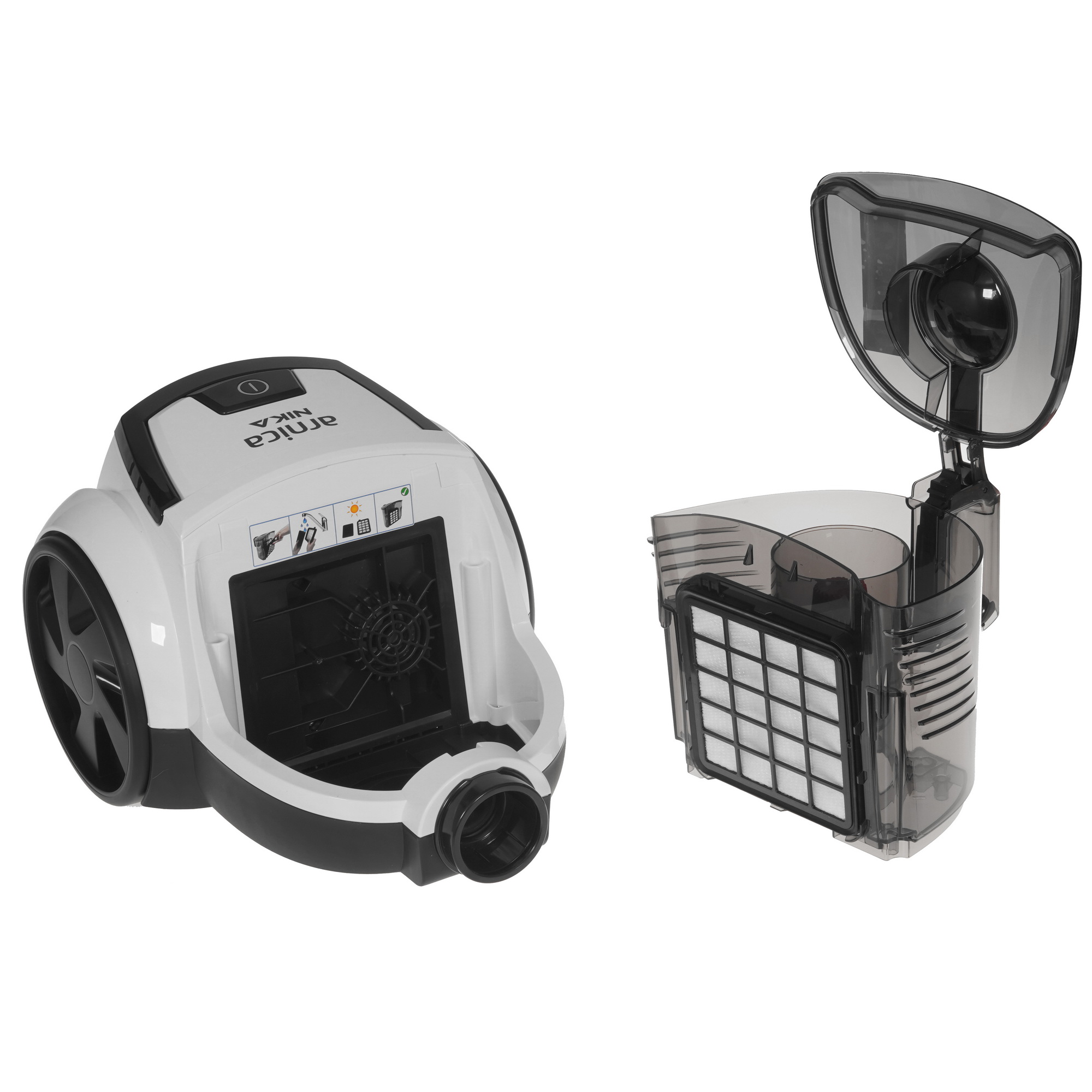 9945668 Пылесос Arnica Nika белый STDN-0037884 - Вид №7