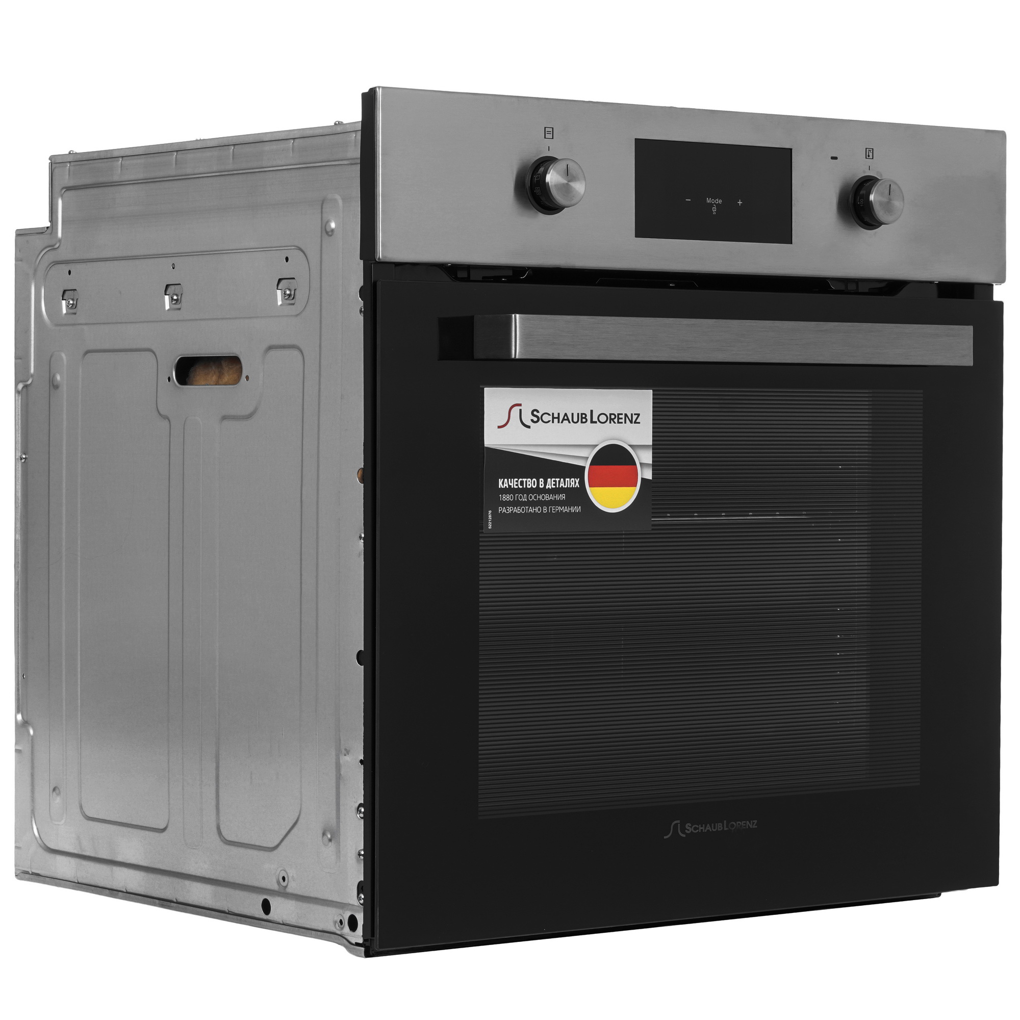 9920878 Электрический духовой шкаф Schaub Lorenz SLB EE6924 серебристый STDN-0137691 - Вид №1