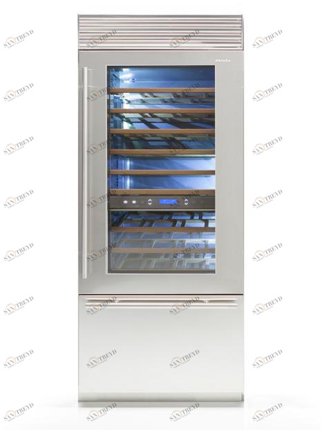 FHIABA Подвал / ветчина со стеклянной дверью X-pro Xs8991twt