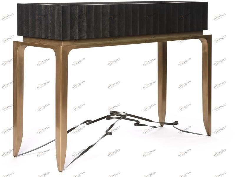 Bellotti Ezio Консоль из мдф с столешницей из золотого мрамора калакатта Delfi 2018-24