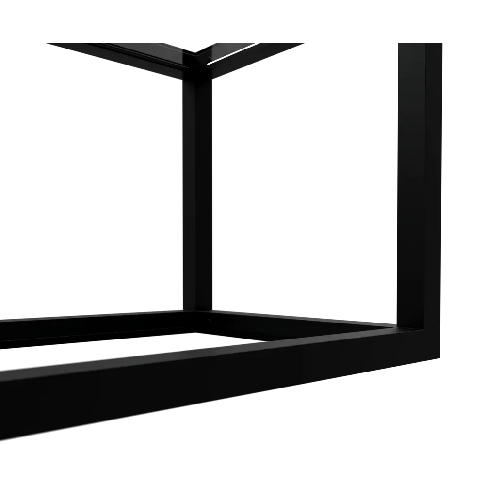 Полка-каркас для кухни 25.6x35x40 см алюминий/стекло DELINIA STLM-2067597 - Вид №3