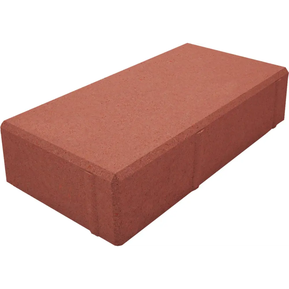 Плитка тротуарная Призма 200x100x50 мм цвет терракотовый Santreyd STLM-2158889