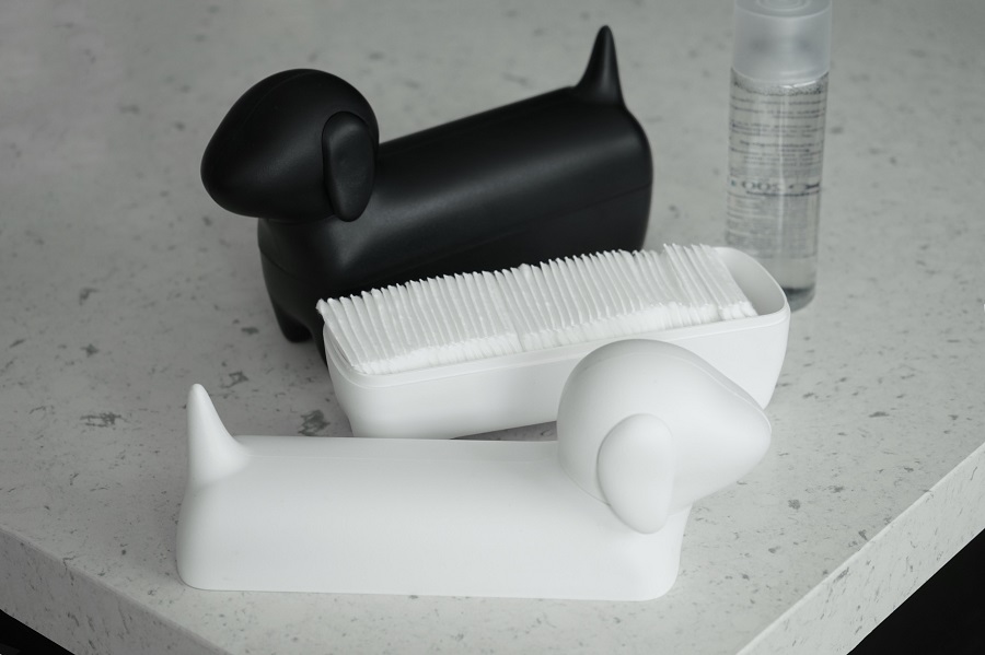 Коробка для мелочей Dacholder, белая Qualy QL10291WH - Вид №1