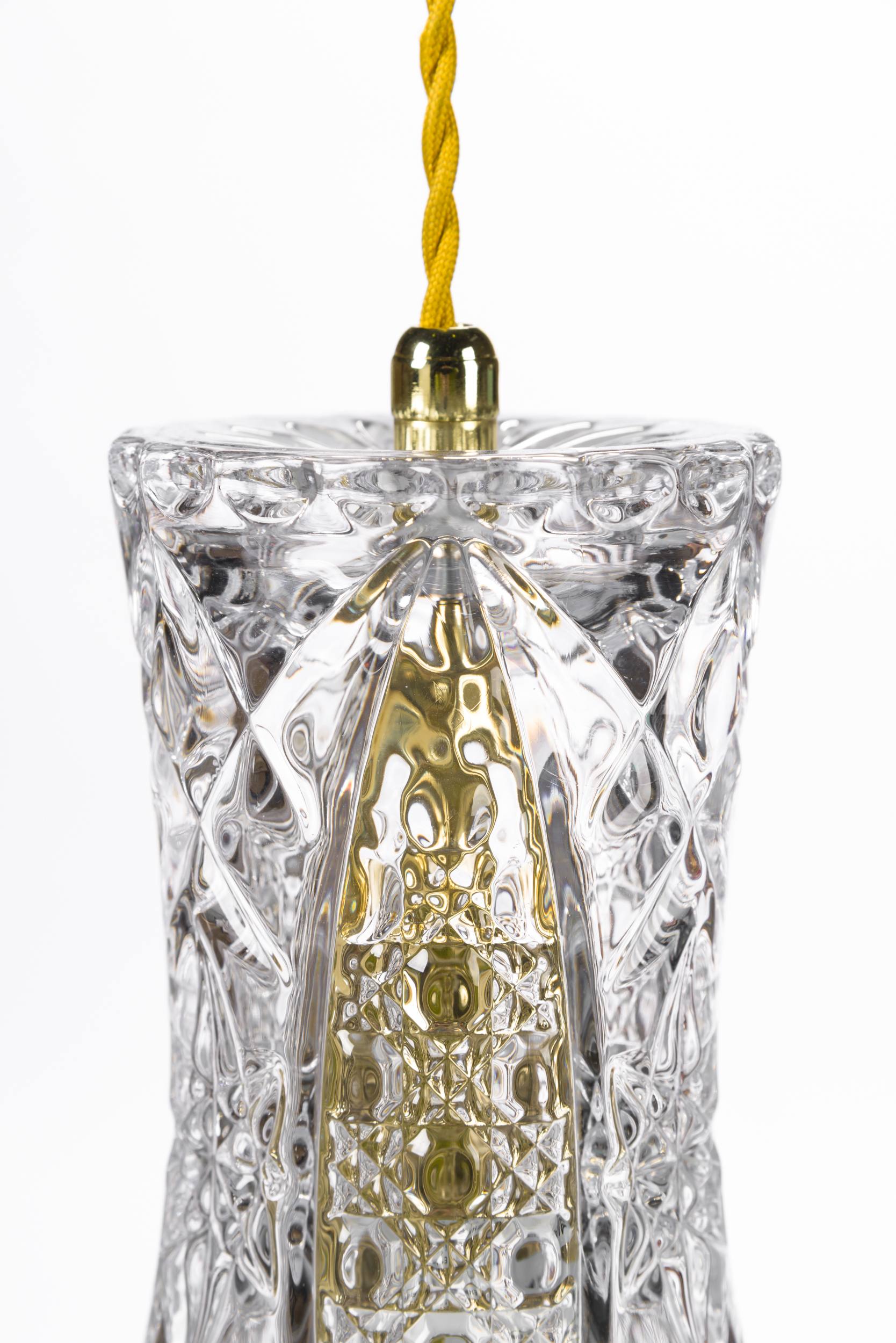 2465630465786 Подвесной светильник Flower Vase ELECTRORETRO Crystal - Вид №5