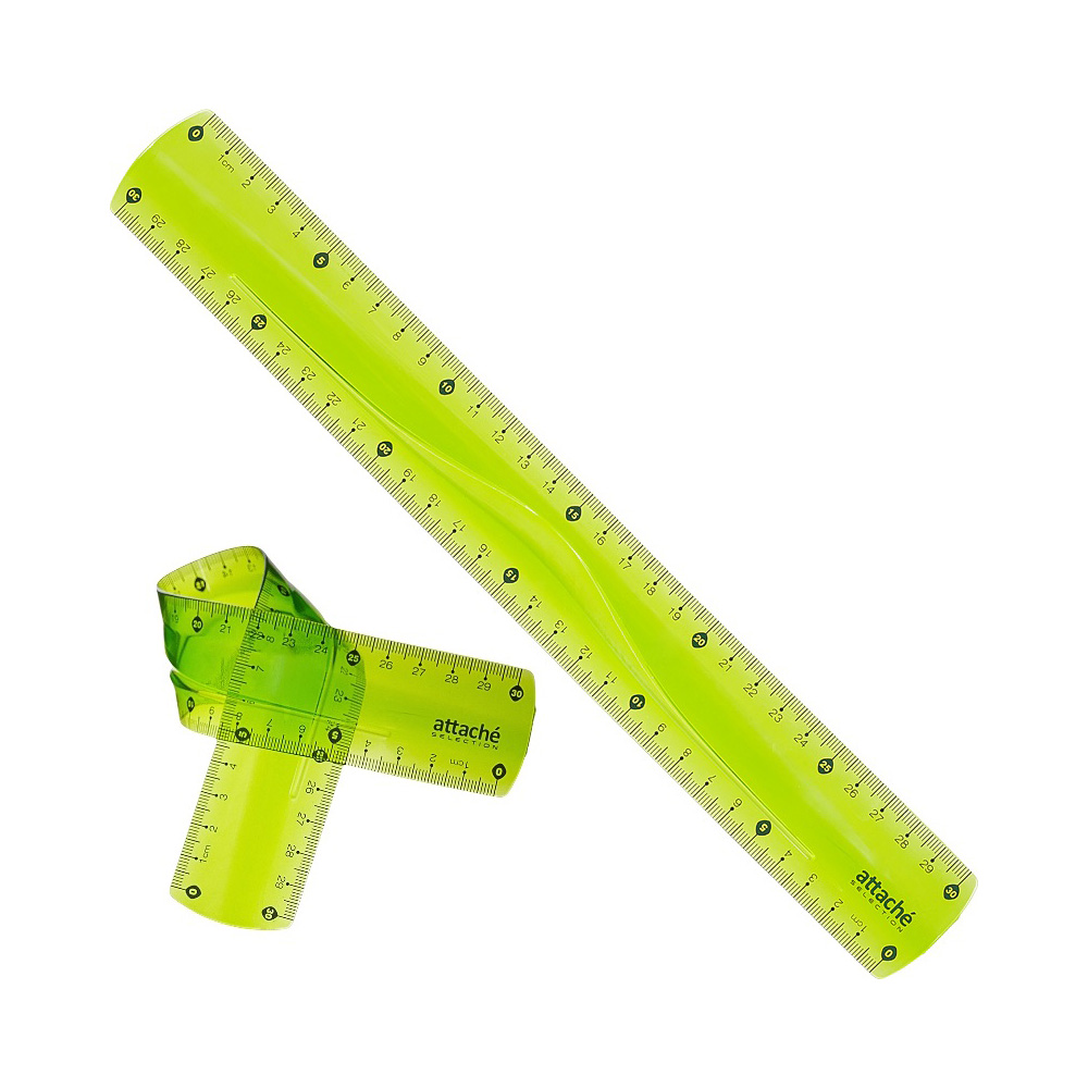 389384 Линейка 30 см Attache Selection 