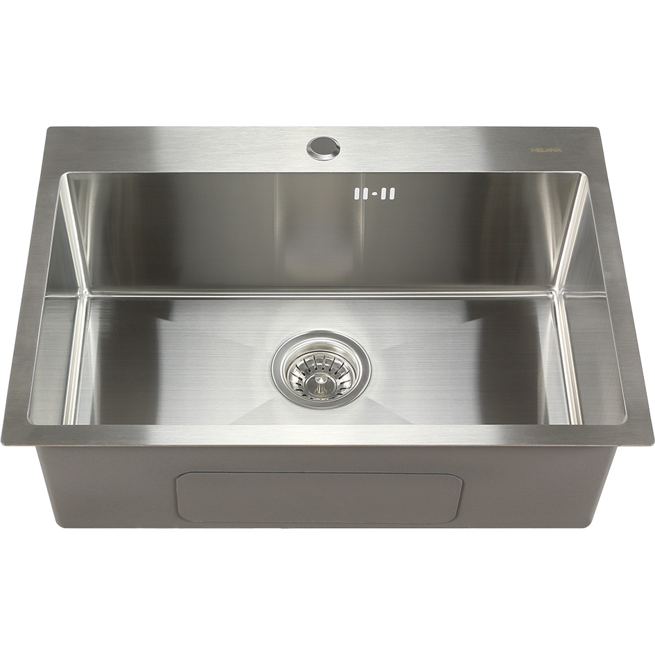 Мойка D6545H MELANA ProfLine 3,0/220 САТИН врезная прямоугольная D6545H D6545H сатин