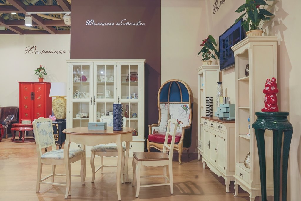 Стул обеденный с резной спинкой кармин Mobilier de Maison ДОМАШНЯЯ ОБСТАНОВКА MOBILIER DE MAISON 017194 Белый;коричневый Santreyd  - Вид №5