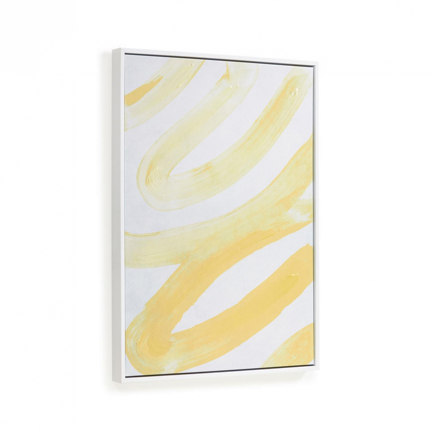 108085 Картина в бело-желтом цвете 50 x 70 см La Forma Lien 